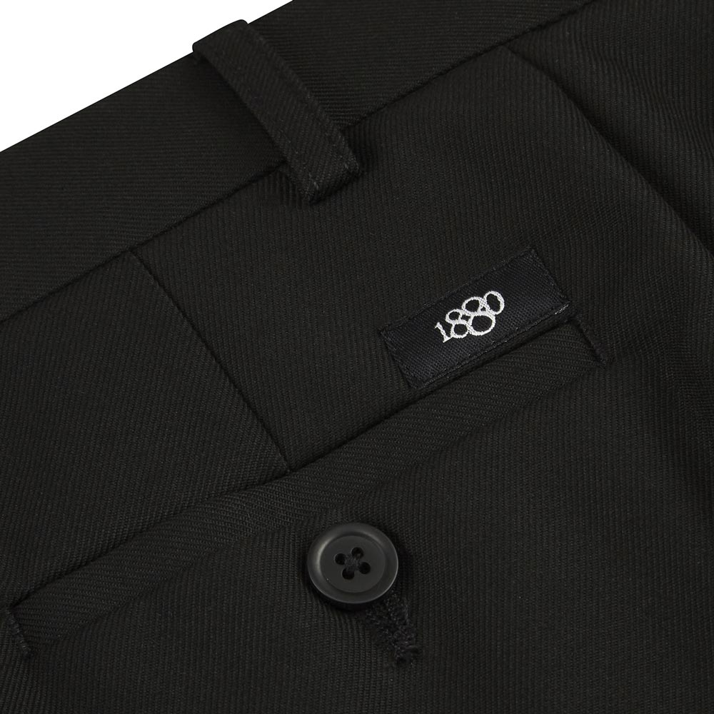 1880 Club Mens 72765 Slim School Trouser Black