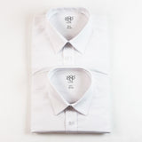 1880 Club Boys Slim Fit White Shirt Twin Pack