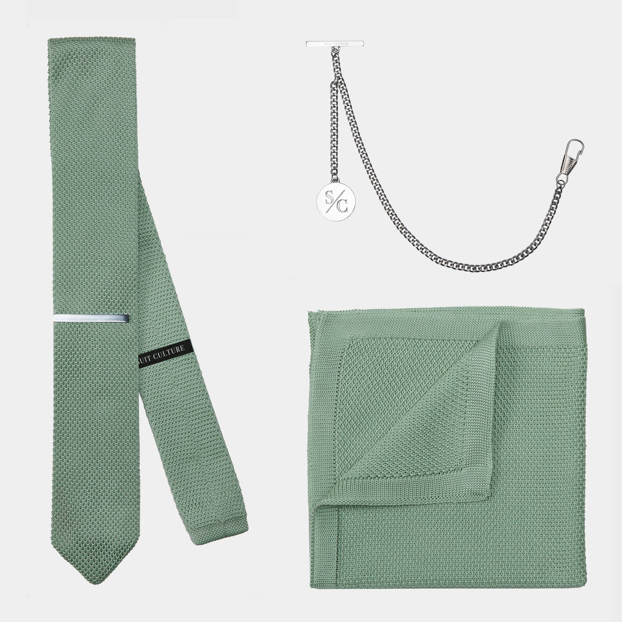 Olive Green Accessories Set