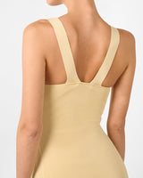 Scoop Neck Midi Dress