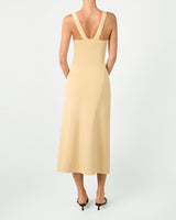 Scoop Neck Midi Dress