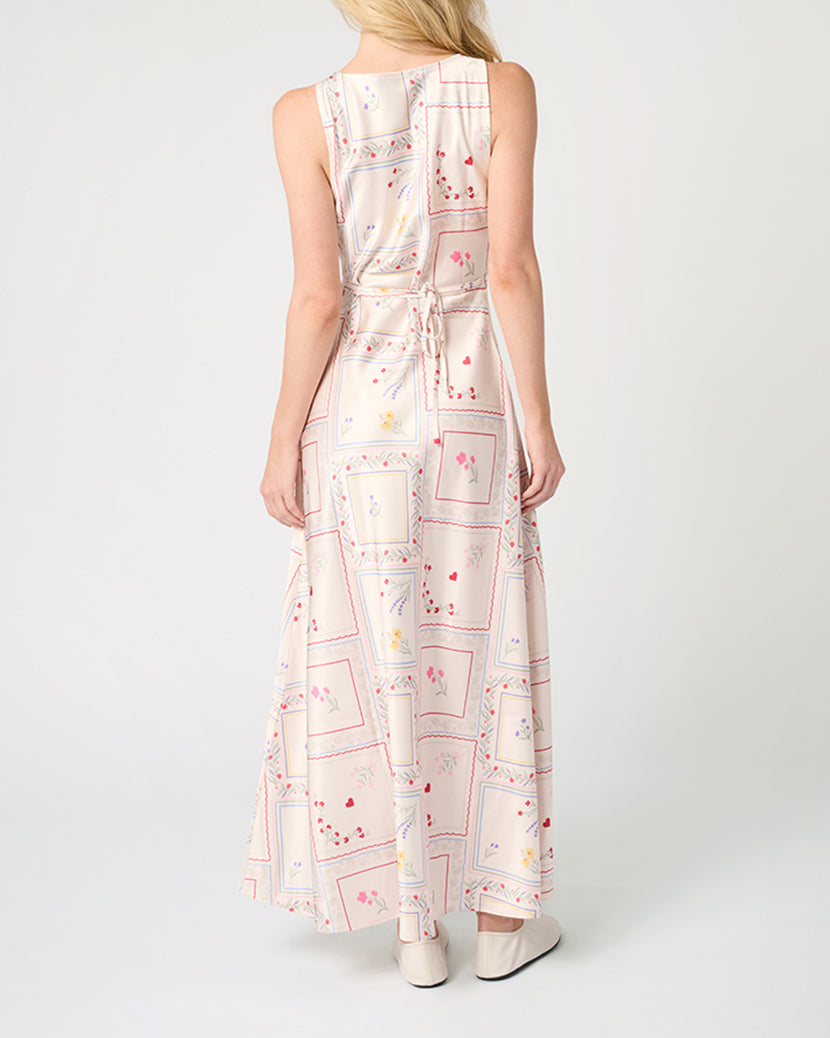 Boat Neck Slip Dress