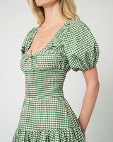 Smocked Waist Midi Dress