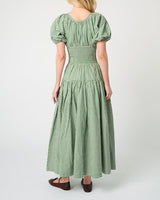 Smocked Waist Midi Dress